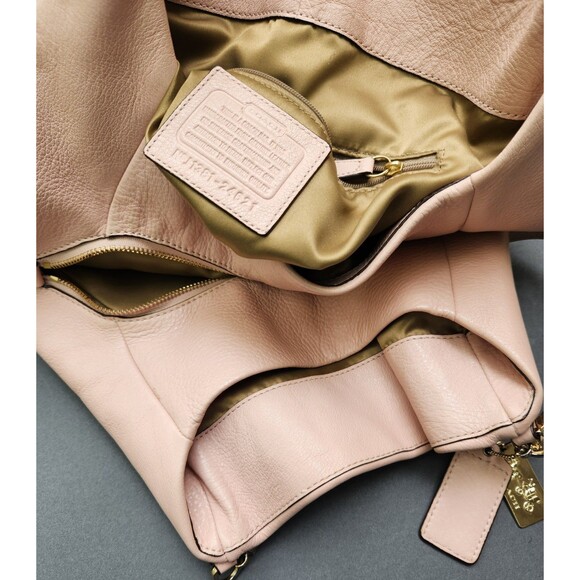 Pink Coach 24621 Madison Phoebe Handbag Purse Large - Picture 12 of 16